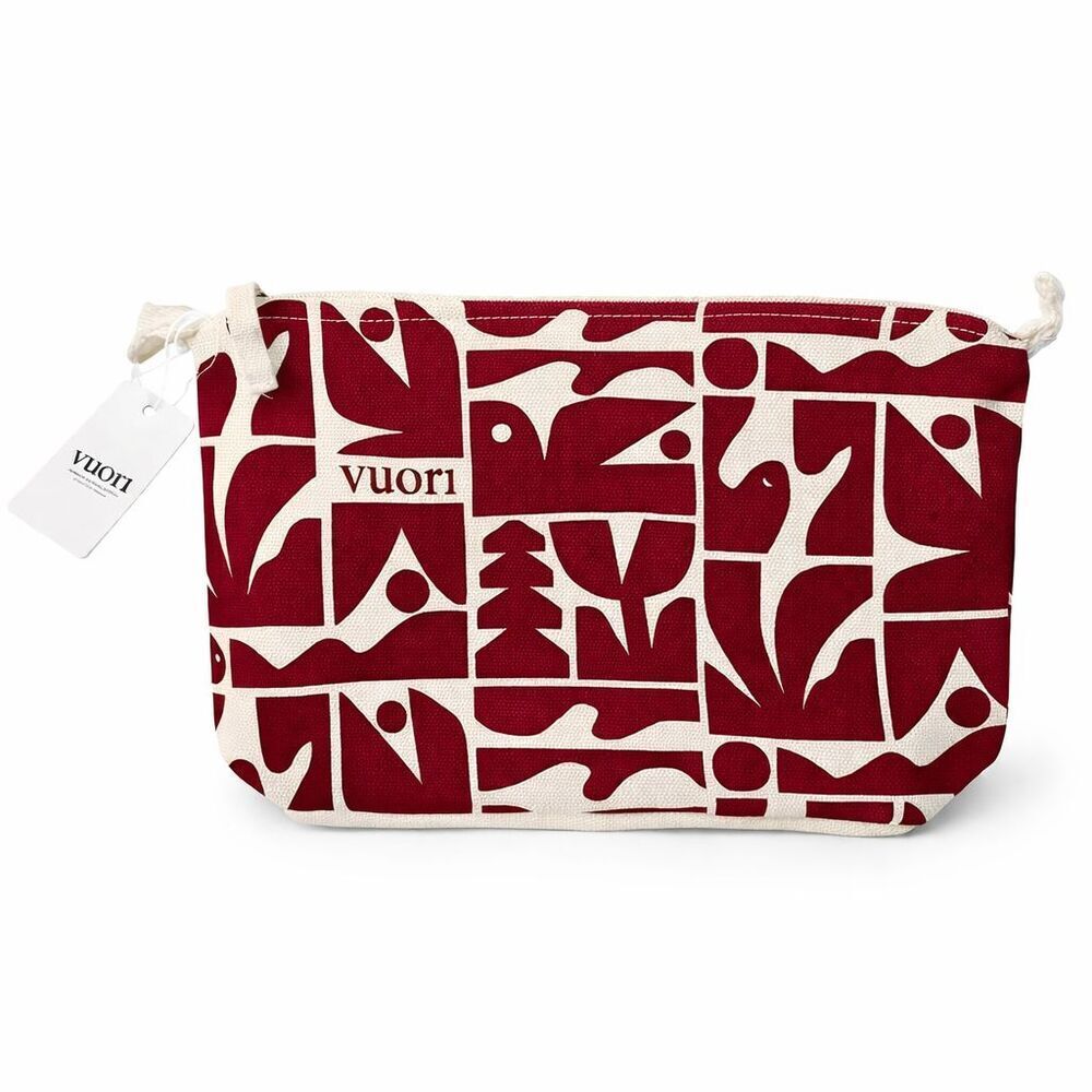 New Vuori Holiday 2025 Pouch Bag Strawberry Travel Cosmetic Makeup Organize